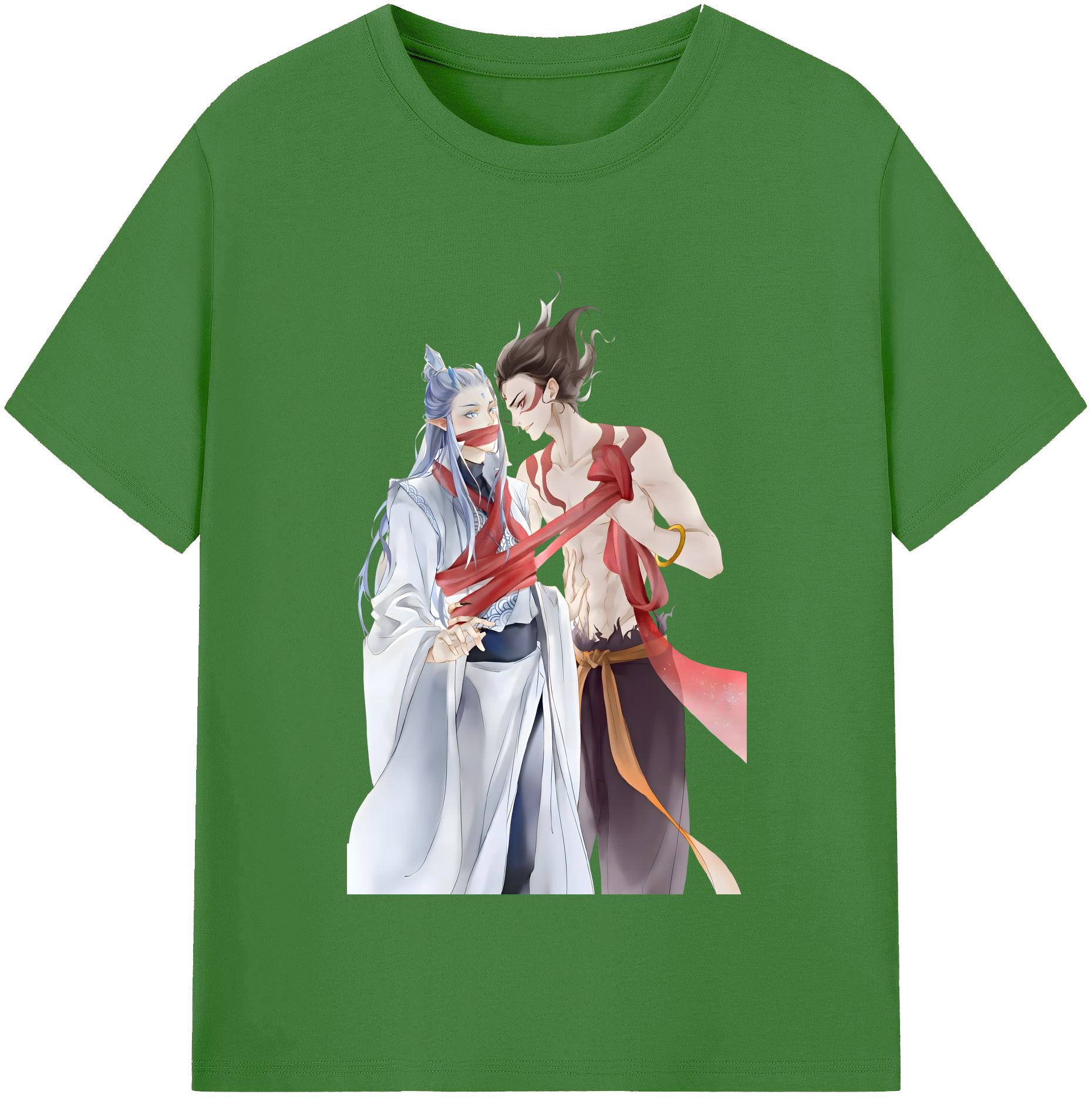 （画像用） Ne Zha 2 ナタ 魔童の大暴れ レディースカジュアルプリントTシャツ（綿100％）